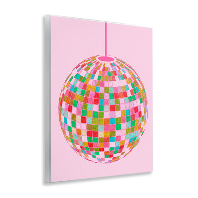 Art mural "Bold Disco Ball" par Daphne Polselli