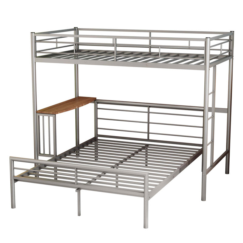Tumlin Metal Bed, Silver