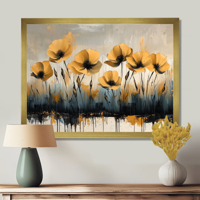 Minimalisme, désert, fleur d'œillets III - œillets, art mural