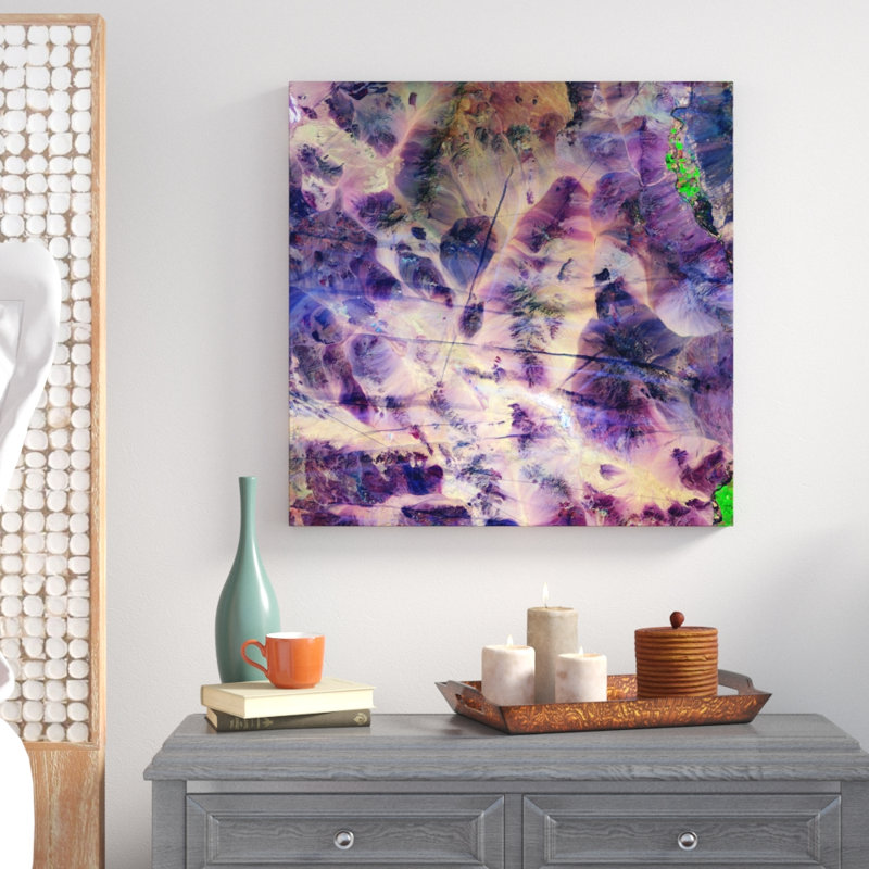 « contrails », impression sur toile tendue encadrée, H 26 po x l 26 po x P 1,25 po
