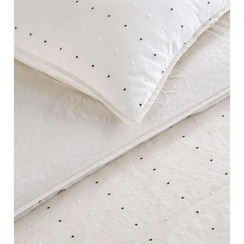 Quiltisse Cotton Bedspread with Pillowcases, Single XXL Bedspread + 1 Standard Pillowcase