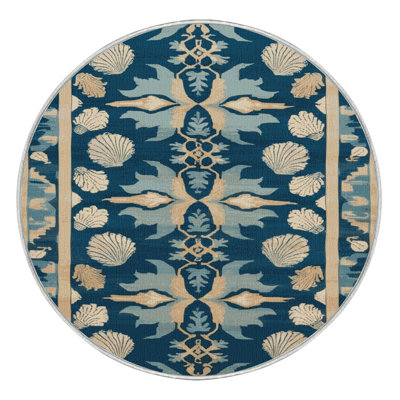 Tapis turc beige lavable à la machine