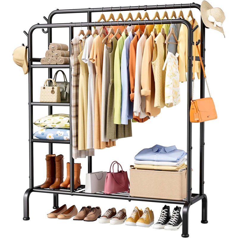 Bonville 106cm Clothing Rack, Black