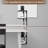 Clamp On Desk Organizer Shelf, 12 Inch Clamp-On Above Or Under Desktop Storage Shelf,2 Tier Clip On Shelving Unit For Table Accessories (Brown)