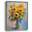 Reproduction encadrée FLORAL Series CDLXIX - bois massif-2116496452