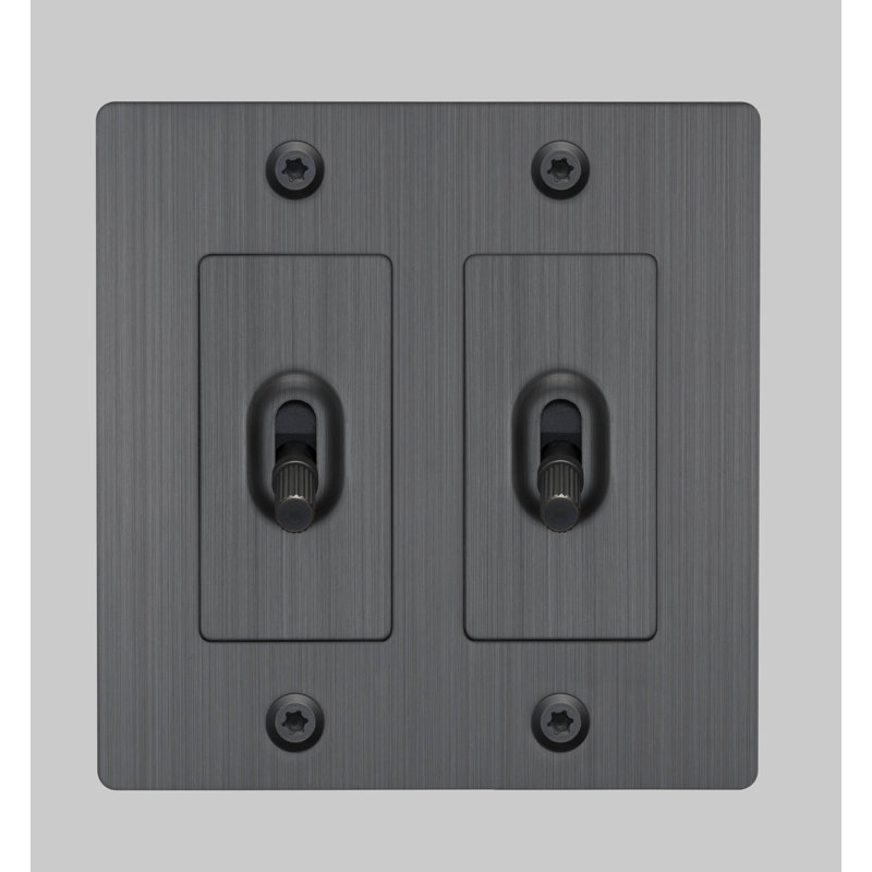2G Toggle / Linear / Without Logo, Antique Bronze