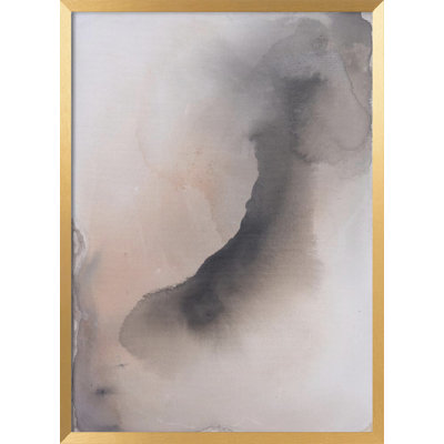 Abstract "Unspoken" Framed Print Wall Art