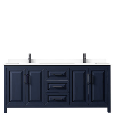 Daria 80'' W Double Vanity