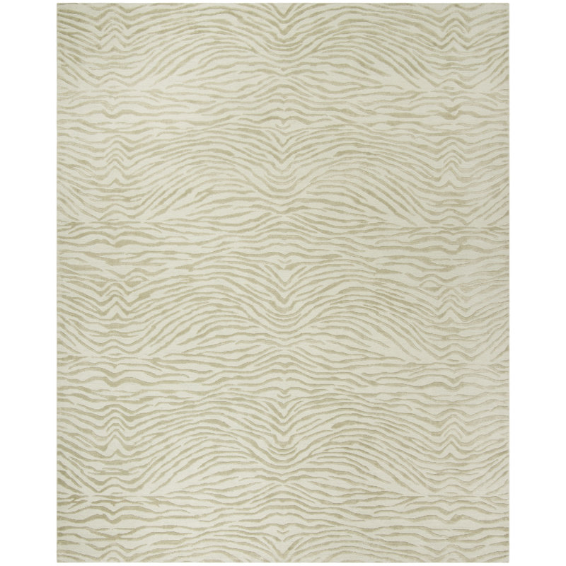 Tapis à motif animal en soie et laine Journey Martha Stewart, Rectangle 9 pi 6 po x 13 pi 6 po