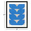 Blue Chevron Painting by Andrea Stokes-1051619527-1051619524