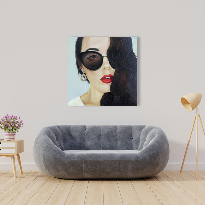 Toile de lunettes de soleil à la mode | Élégante décoration de chambre pour femme