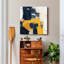 «Navy & Gold II», reproduction sur toile tendue-2093067498