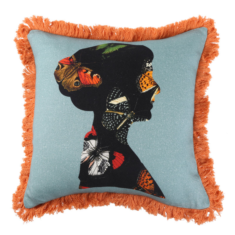 Housse et insert de coussin en coton Metamorphosis
