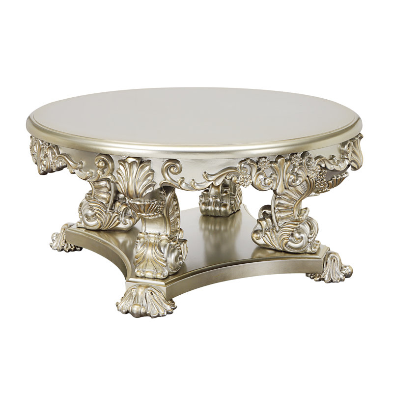 Table basse à tréteaux avec rangement