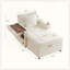 Fauteuil d'appoint confortable en velours côtelé-130770142