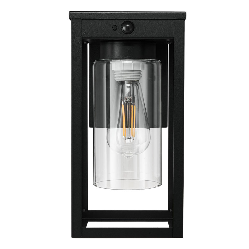 Silver Outdoor Wall Lantern