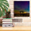  «Two Trees Under Aurora» par Epic Portfolio, art mural sur toile, 12 po x 12 po-1738475232