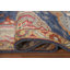 Tapis de couloir oriental bleu 3x8