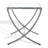 Evelynn Glass Top End Table-485418270