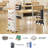 Book Storage Organization With Wheels