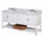Hampton 72'' Double Bathroom Vanity with Top-1531182229-1531182230