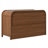 Modern Curved Waterfall Wood 6 Drawer Dresser-1455748999