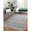 Tapis tressé Arene couleur zèbre-1532523485