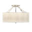 4 - Light Semi Flush Mount