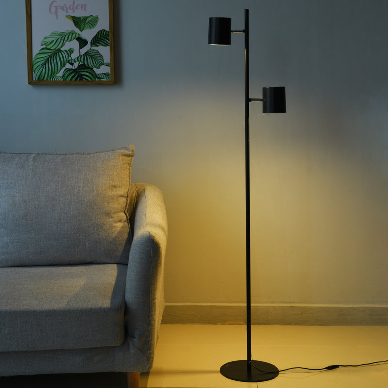 Lampe sur pied à DEL 56 po Bainsby