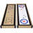 Shuffleboard And Curling 2 In 1 Board Games, Portable Two Sided Tabletop Shuffleboard Curling Combo Game Set W/8 Rolling Pucks
