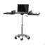 Table pliante pour ordinateur portable, graphite