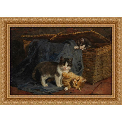 Drei Katzenkinder (1887)