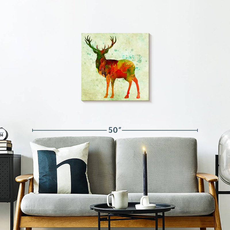 Brampt Deer Abstract