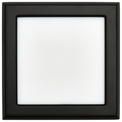 Blink Performer 8 Watt LED 5 Inch Square Fixture Black Finish 5 CCT Selectable -  Nuvo, 62/1905