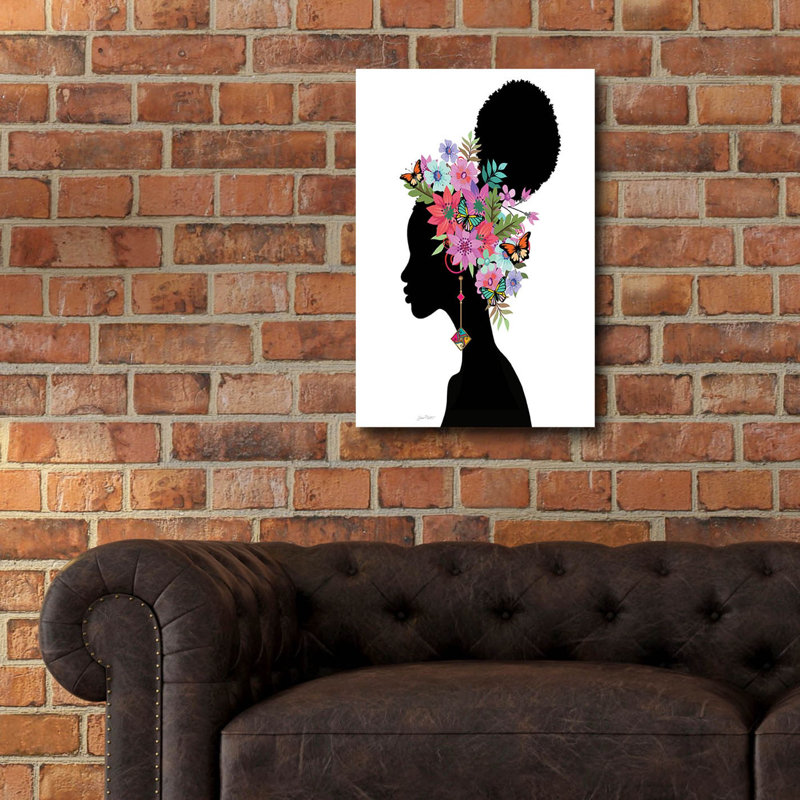 «Oh Happy Day H» par Jean Plout, art mural en verre acrylique, H 24 po x l 16 po x P 0,2 po