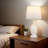 Farmhouse Table Lamps Set of 2 with USB C+A, 3-Way Dimmable Touch Lamps and 1PCS Candle Warmer Lamp