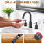 2-handle Bathroom Faucet with Drain Assembly-100517932