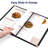 WeChef 30 Pack Menu Covers 8.5 x 14" Book Style Menu Holders 5 Pages 10 Views Restaurant Club Black-130784861-130784863