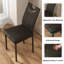 Ensemble de table et chaises de salle à manger 7 pièces, table de salle à manger rectangulaire de 71 po avec pieds en bois, table de cuisine avec 6 chaises pour la salle à manger, le salon, le restaurant ou la cantine-123041113