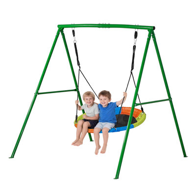 VEVOR Steel Swing Set
