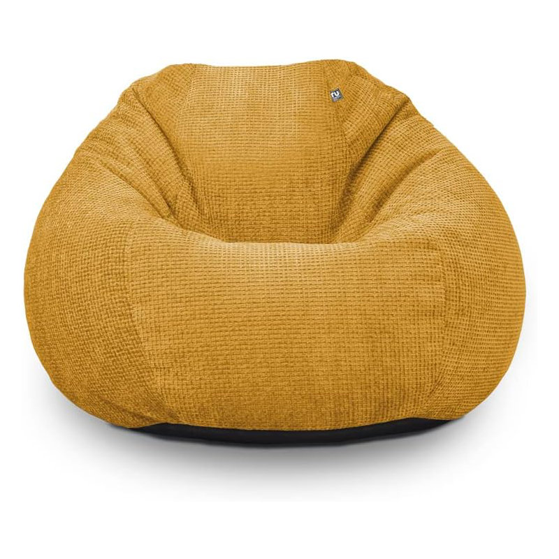 Kids Waffle Beanbag, Mustard