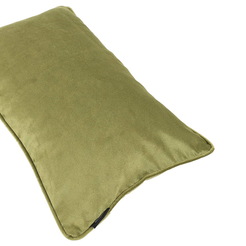 Jamel Rectangular Floor Cushion Cover, Lime Green, 40 x 60cm