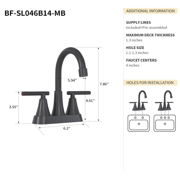 Dimensions du produit