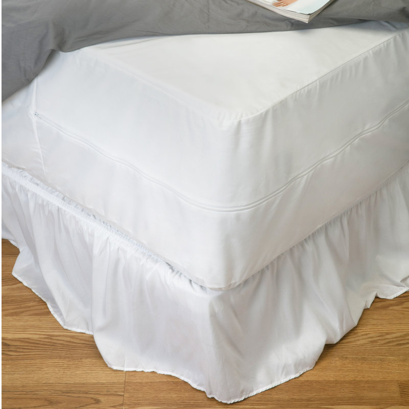 Waterproof Zipper Mattress Protector Mattress Protector Case Pack, Twin