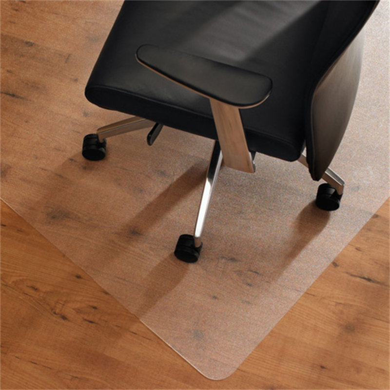 Clear PVC Low Pile Carpet Office Chair Mat