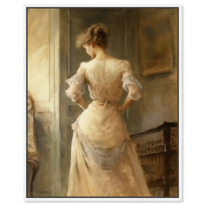 Classic Lady Canvas Glamorous Feminine Wall Art by Art Remedy