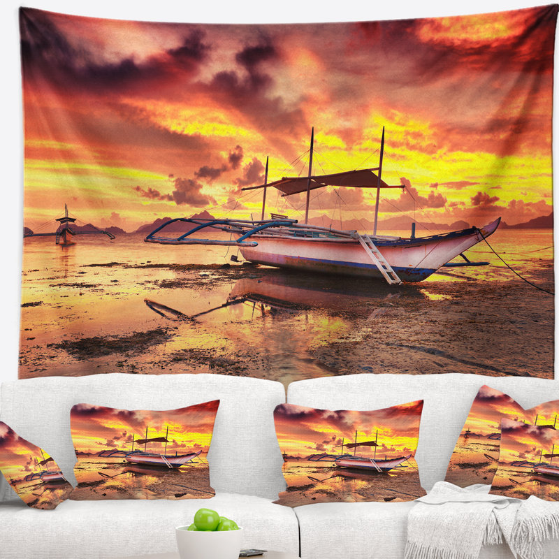 Polyester Tapestry, 50" H x 60" W