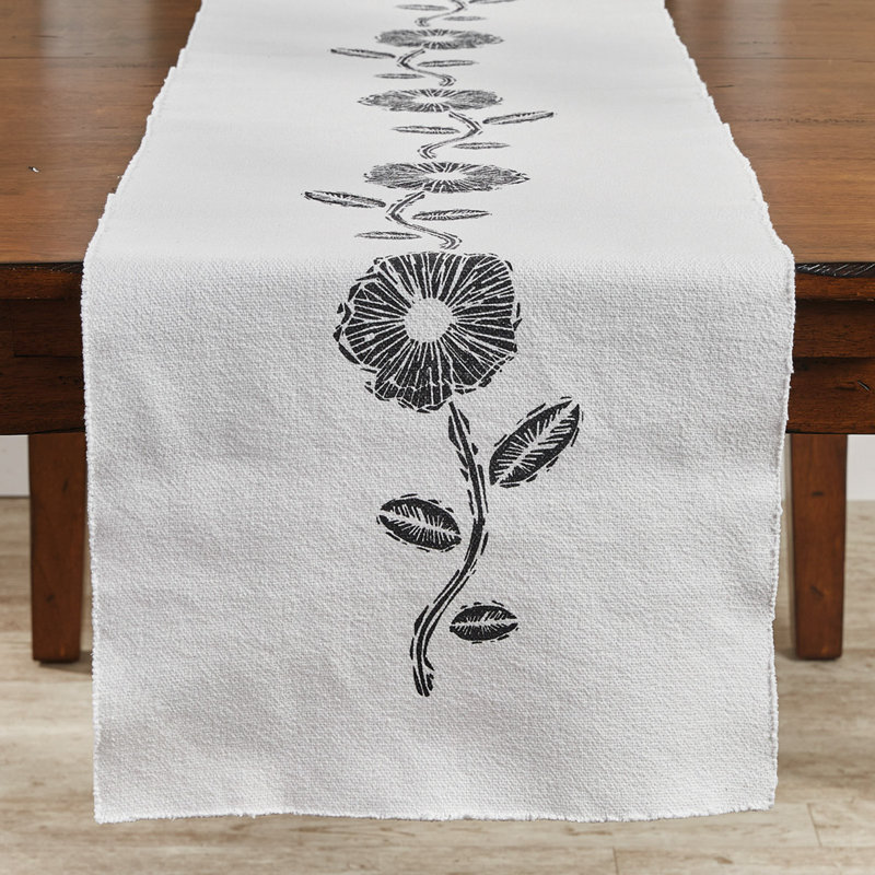   Urban Flower Table Runner 15" X 72"