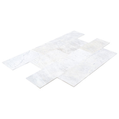 12" x 24" Limestone Marble Look Wall & Floor Tile