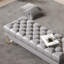 Banc rembourré en cuir-100385513